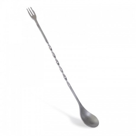 Cuchara torneada con tridente 29 cm